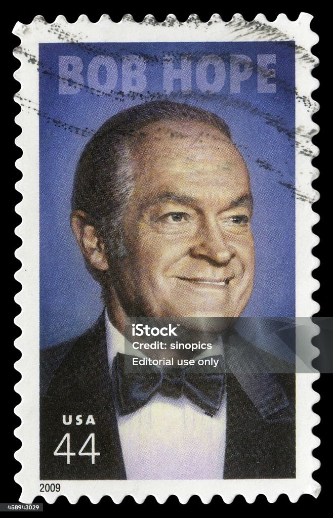 Bob Hope - Lizenzfrei Briefmarke Stock-Foto