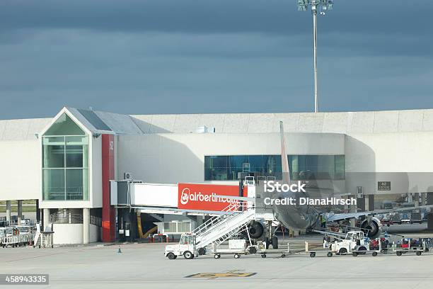 Niki Airplaine Arrives At Mallorca Stock Photo - Download Image Now - Airport, Palma - Majorca, Aerospace Industry