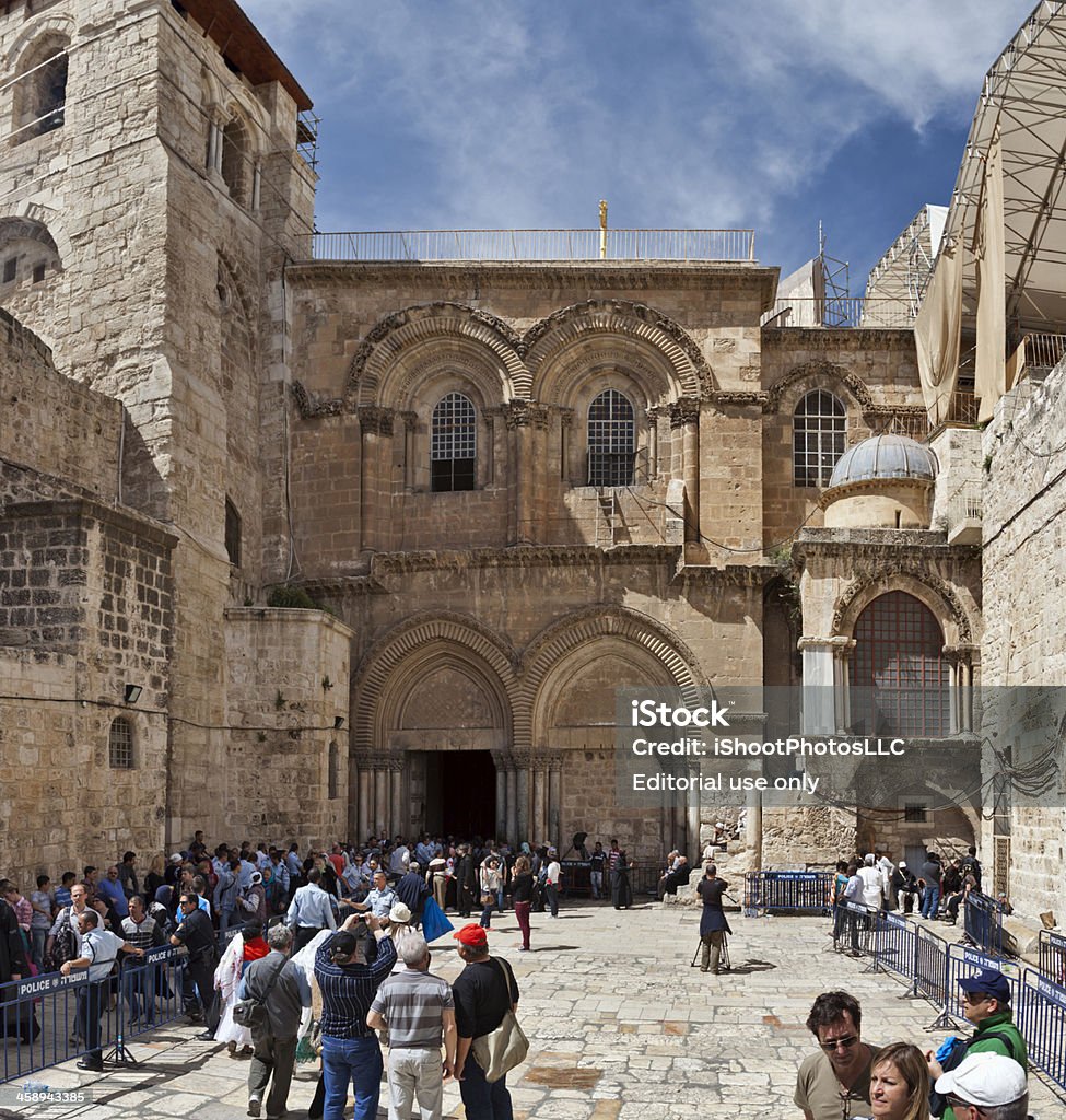 Igreja do Santo Sepulcro - Royalty-free Jerusalém Foto de stock