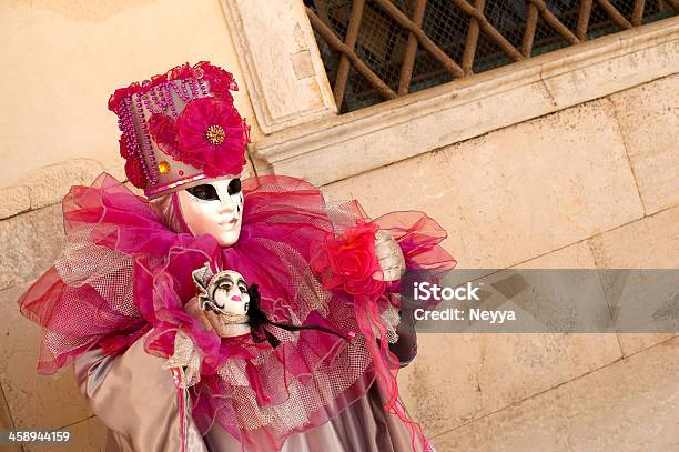 Carnevale Di Venezia 2012 - Fotografie stock e altre immagini di Ambientazione esterna - Ambientazione esterna, Artista di spettacolo, Bianco