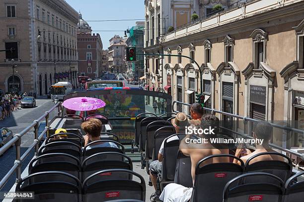 Rom Tourbusse Stockfoto und mehr Bilder von Rom - Italien - Rom - Italien, Bus, Feiertag