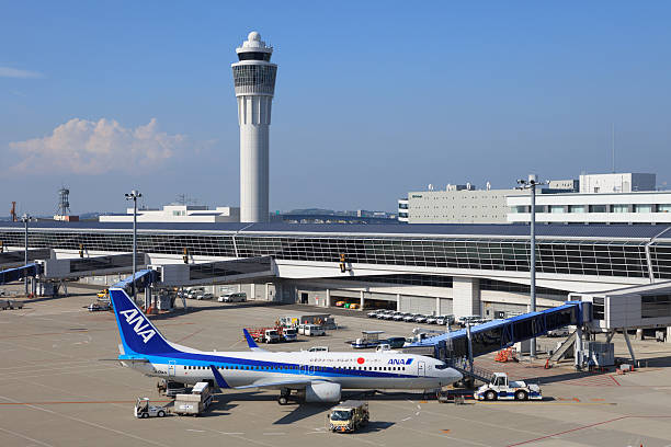 aeroporto internacional de chubu centrair - chubu centrair international airport - fotografias e filmes do acervo