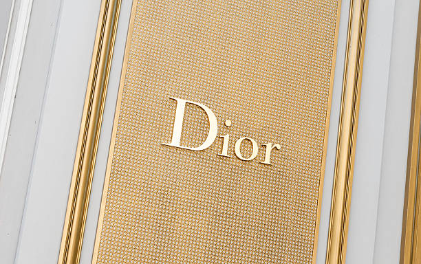 Paris, France - May 14, 2012: Dior shop in rue Montaigne. This street is consider the most important rue of Paris regarding high fashion and accessories and boasts numerous stores specialized in dresses, jewelry, and other upscale establishments.