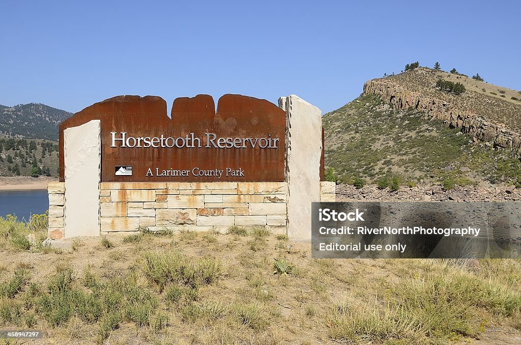 Horsetooth serbatoio, Fort Collins - Foto stock royalty-free di Acqua