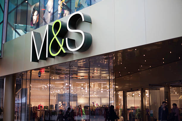 M&amp;S Store in Westfield Shopping Centre, Stratford, London. stock photo