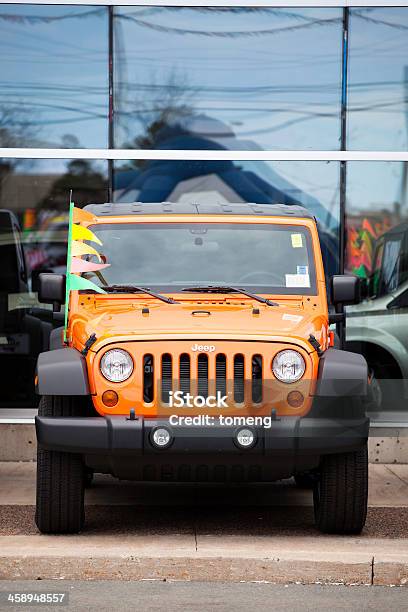 New Jeep At Car Dealership Stock Photo - Download Image Now - Jeep, Front  View, Jeep Wrangler - iStock