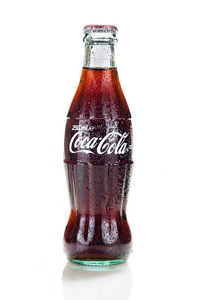 bottle of Coca-Cola stock photo