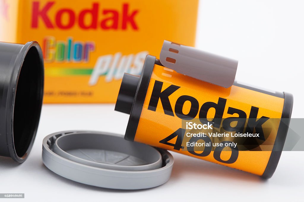 Kodak 35 mm カメラのフィルム - エディトリアルのロイヤリティフリーストックフォト