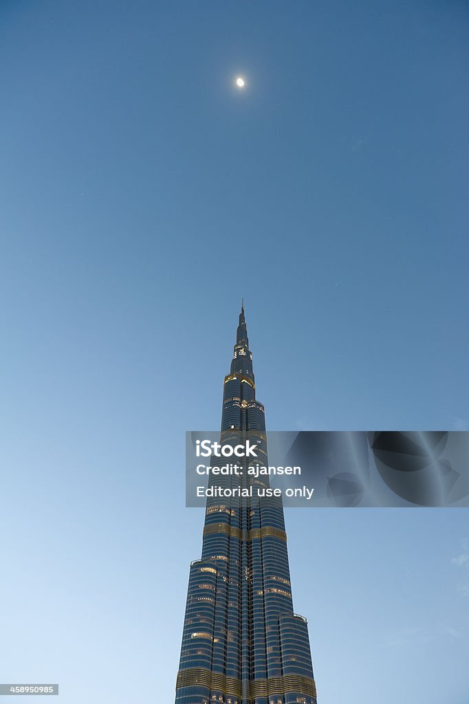 Burj Dubai em Dubai - Royalty-free Alto - Descrição Física Foto de stock