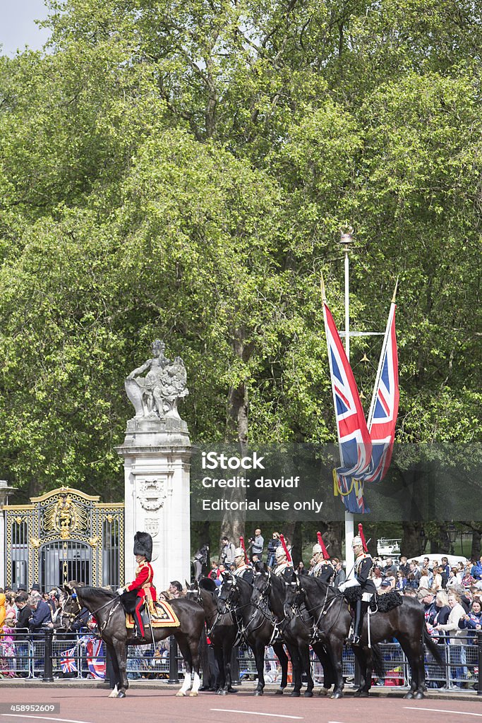 Horse Guards montaje - Foto de stock de Bandera libre de derechos