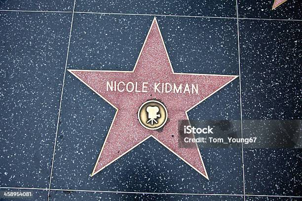 Hollywood Passeio Da Fama De Hollywood Estrela Nicole Kidman - Fotografias de stock e mais imagens de Nicole Kidman