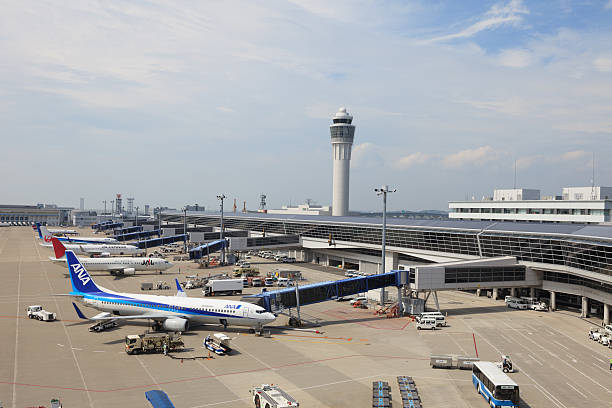 aeroporto internacional de chubu centrair - chubu centrair international airport - fotografias e filmes do acervo