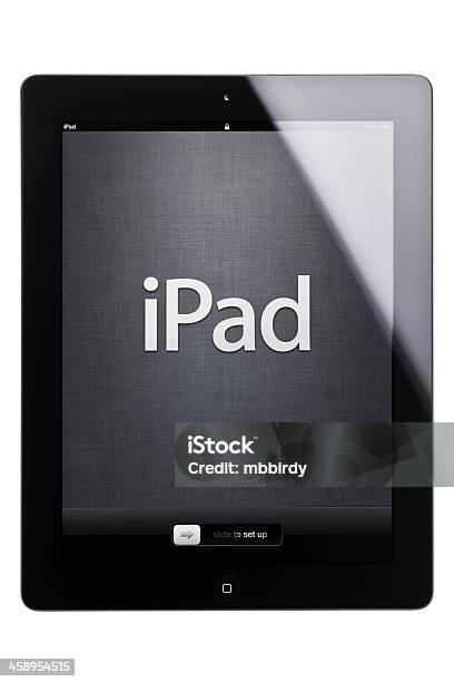 Apple Ipad 3 Isolado Traçado De Recorte - Fotografias de stock e mais imagens de .com