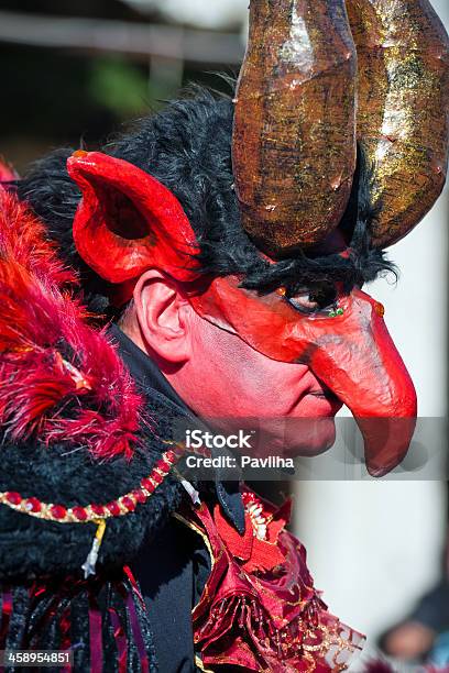 Devil Maske Karneval 2013 San Marco Und Venedig Italien Stockfoto und mehr Bilder von Bühnenkostüm