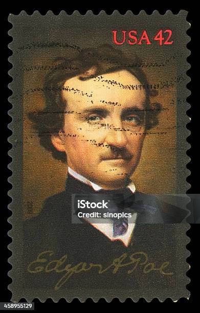 Edgar Allan Poe - zdjęcia stockowe i więcej obrazów Bajka - Bajka, Celebryci, Czarny kolor