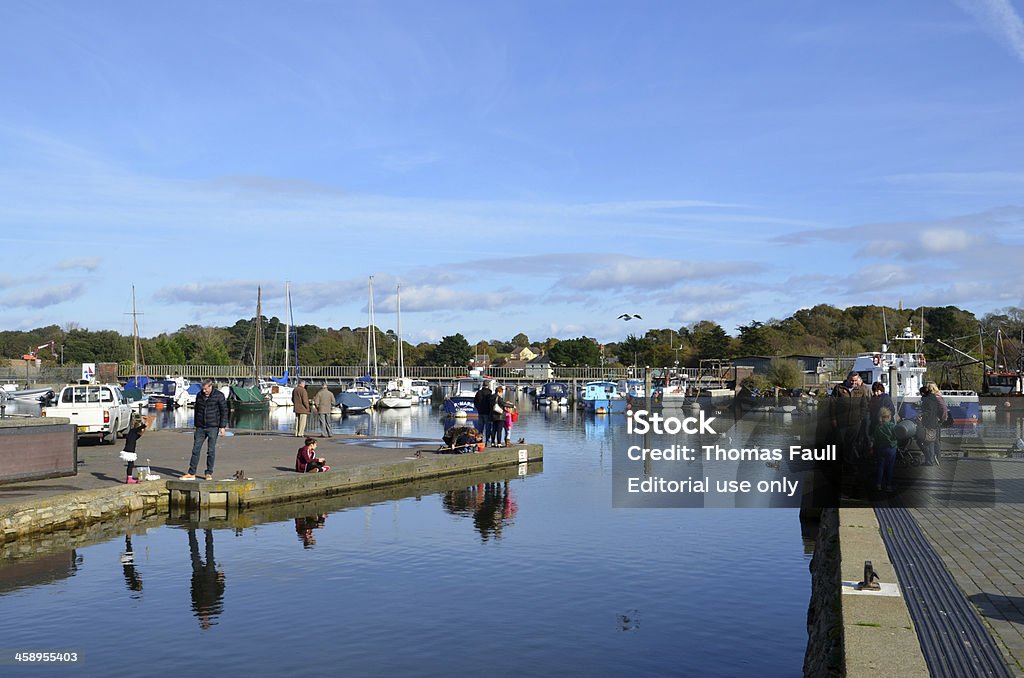 Lymington Quay - Zbiór zdjęć royalty-free (Fotografika)