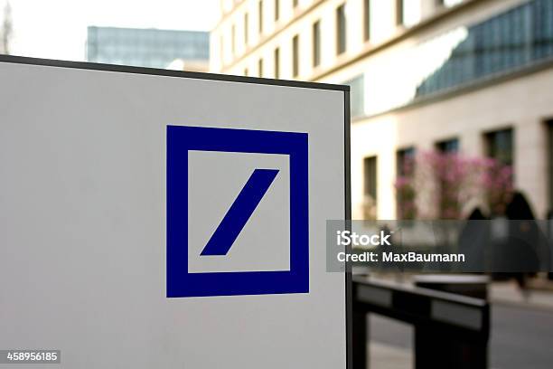Deutsche Bank Logo Stock Photo - Download Image Now - Deutsche Bank, Logo, Abstract