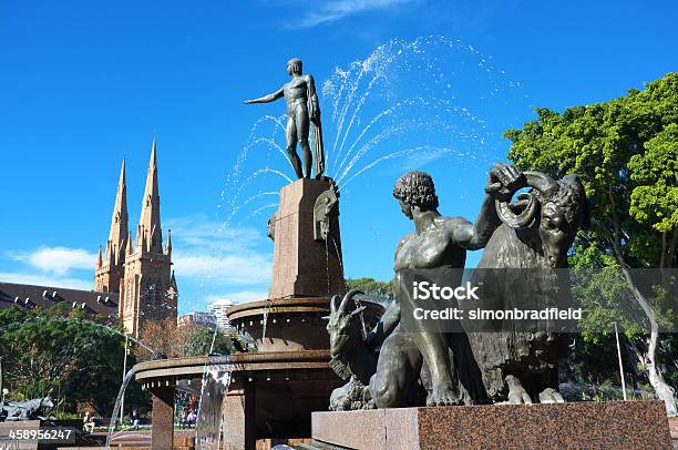 The Archibald Fountain Sydney Stock Photo - Download Image Now - Antler, Apollo, Artemis - Goddess