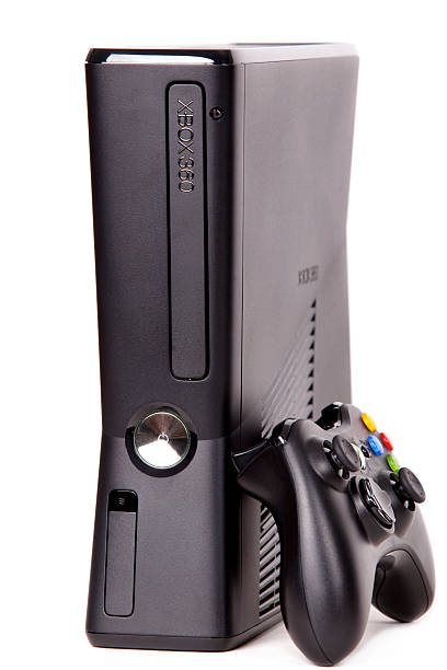 Microsoft Xbox 360 Game Console Stock Photo - Download Image Now