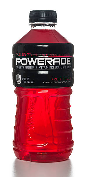 Powerade Sports Drink Vitamins Fruit Punch Bottle Stock Photo - Download  Image Now - iStock