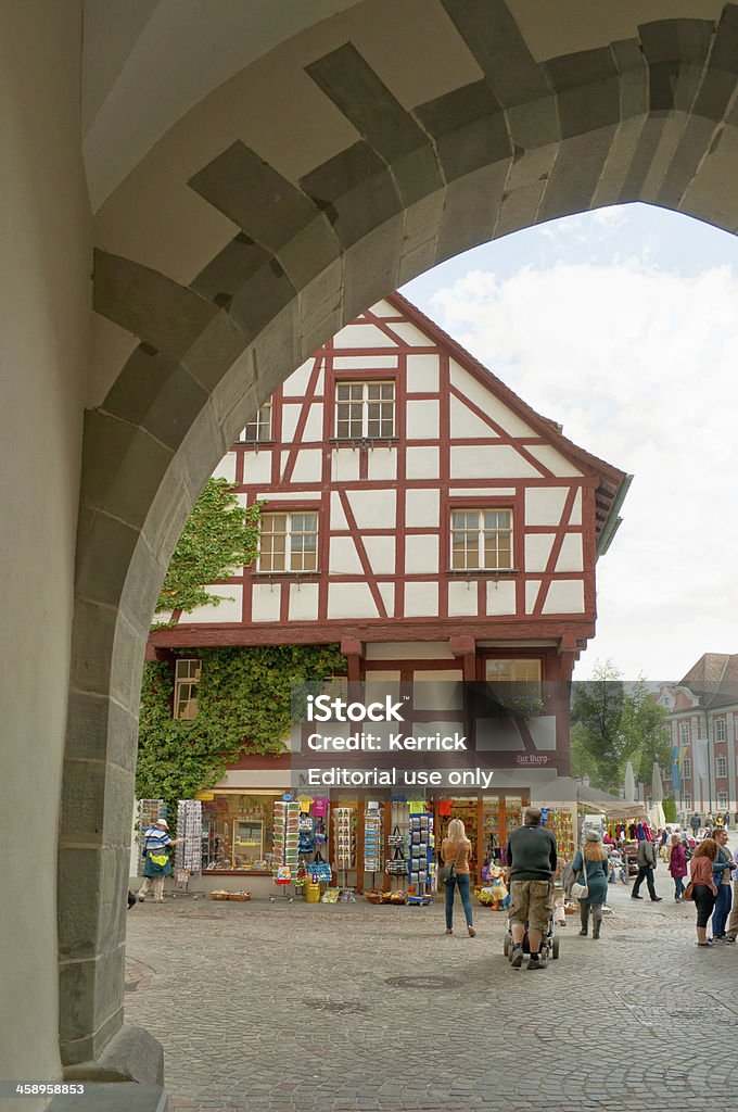 Typisches Deutsches Souvenirladen in Meersburg - Lizenzfrei Altstadt Stock-Foto