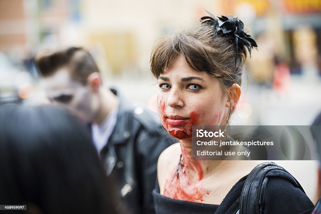 Toronto Zombie Walk 2011 r. - Zbiór zdjęć royalty-free (Brzydota)