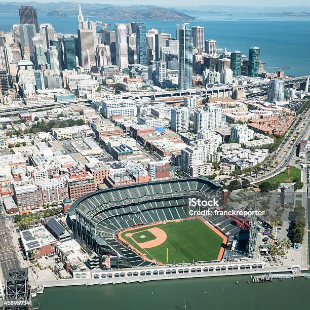 Baseball Im T Park Stadium Of San Francisco Stockfoto und mehr Bilder von San Francisco Giants - San Francisco Giants, Stadion, San Francisco