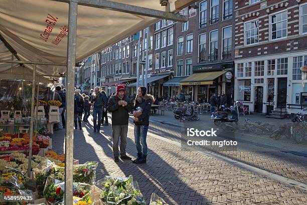 Photo libre de droit de Amsterdam Nieuwmarkt banque d'images et plus d'images libres de droit de Amsterdam - Amsterdam, Marché aux fleurs, Capitales internationales