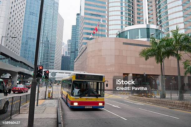 버스 홍콩 중환 관구 0명에 대한 스톡 사진 및 기타 이미지 - 0명, 거리, 건물 외관