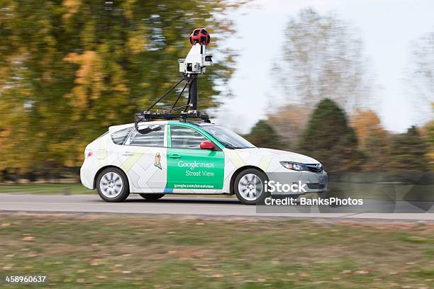 Карты Google Street View Автомобиль — стоковые фотографии и другие картинки Google - Brand-name - Google - Brand-name, Автомобиль, Карта