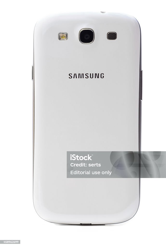 Samsung Galaxy S3 parte de trás - Royalty-free Acessório Foto de stock