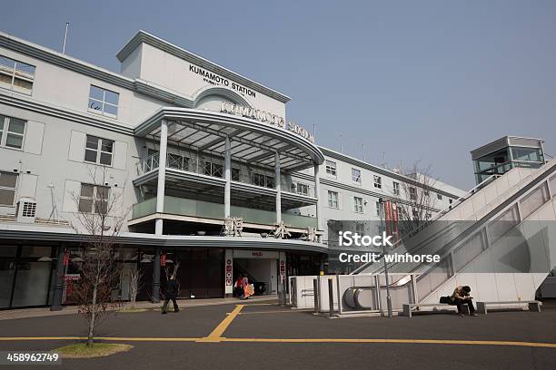 Kumamoto Estación En Japón Foto de stock y más banco de imágenes de Aire libre - Aire libre, Arquitectura exterior, Asia