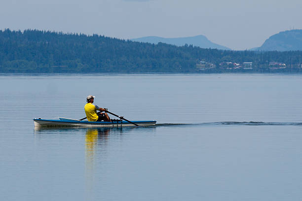 Male Kayaker stock photo