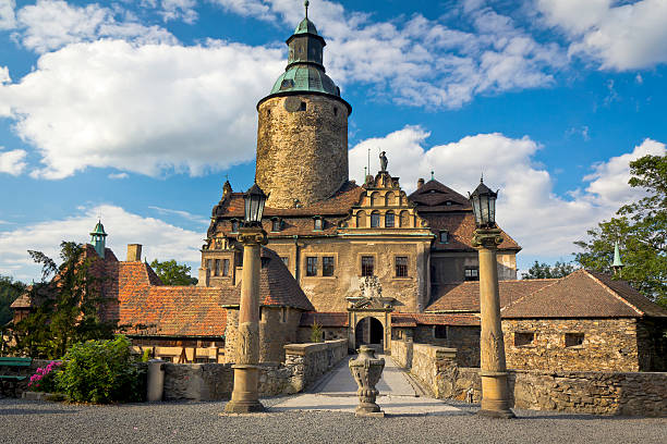 Tower at the Castle of Gorizia in Italy.