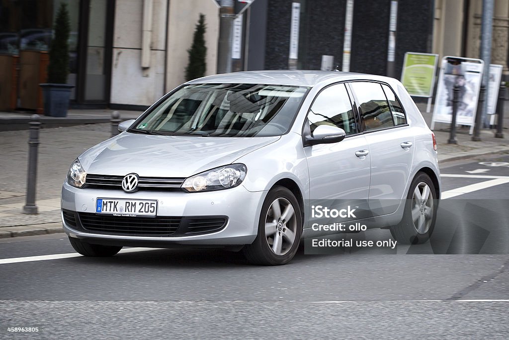 Vista al campo de Golf - Foto de stock de Volkswagen Golf libre de derechos