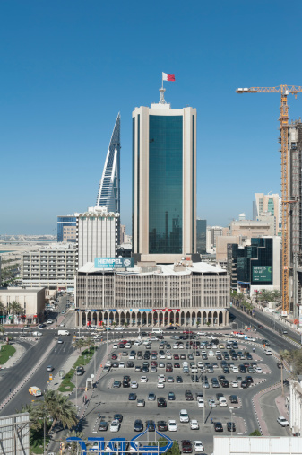 Sanabis. Bahrain - October 16, 2022: \nThe Bahrain Chamber of Commerce and Industry is the main representative of the Bahraini private sector and the voice of the financial and business community with its various activities and sectors