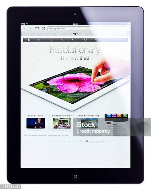 Apple Ipad 3 격리됨에 클리핑 경로를 . com에 대한 스톡 사진 및 기타 이미지 - . com, 0명, 3