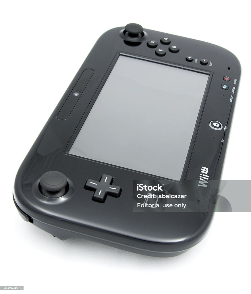 Wii U controller gamepad - Foto stock royalty-free di Nintendo