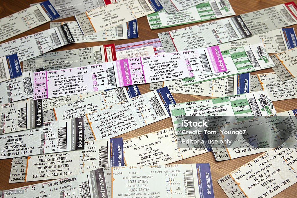 Билеты на Концерт поп-музыки показать мероприятия - Стоковые фото Billy Idol роялти-фри