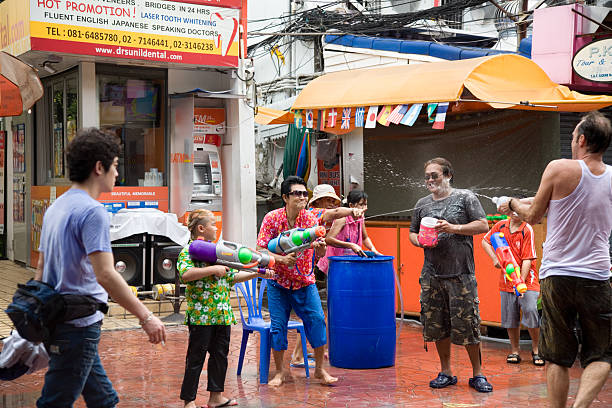 Songkran tajski Nowy Rok – zdjęcie