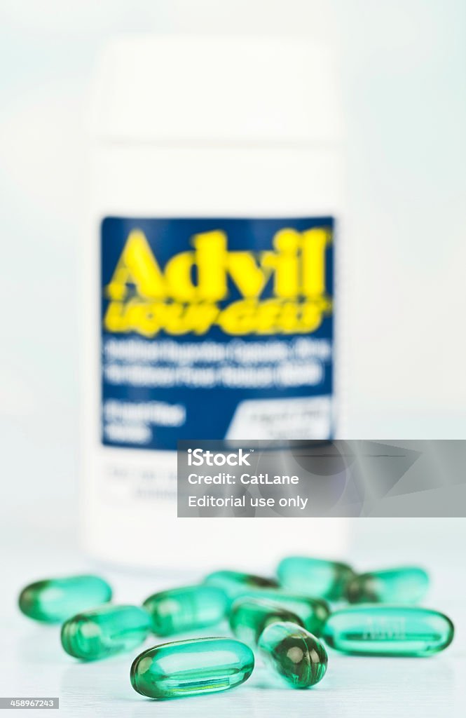Advil Liqui-Gel - Royalty-free Analgésico Foto de stock