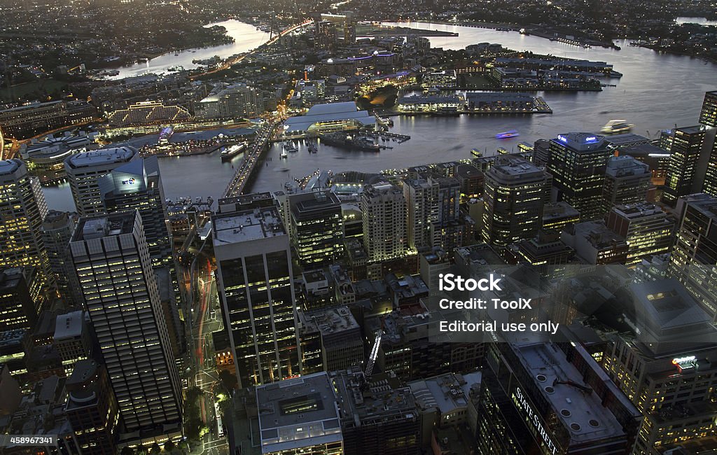 Le quartier central des affaires de Sydney - Photo de Angle de prise de vue libre de droits