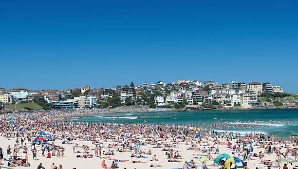 Bondi Beach, Sydney, Australia (XXXL) stock photo