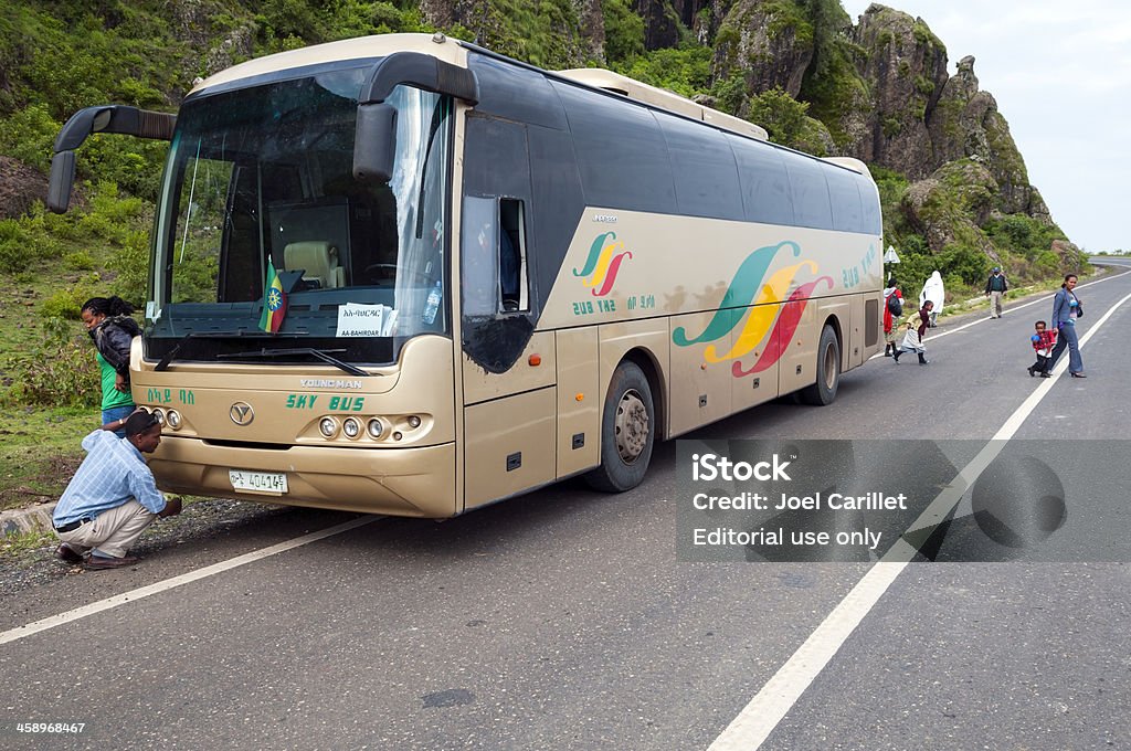 Busreisen in Äthiopien - Lizenzfrei Kind Stock-Foto