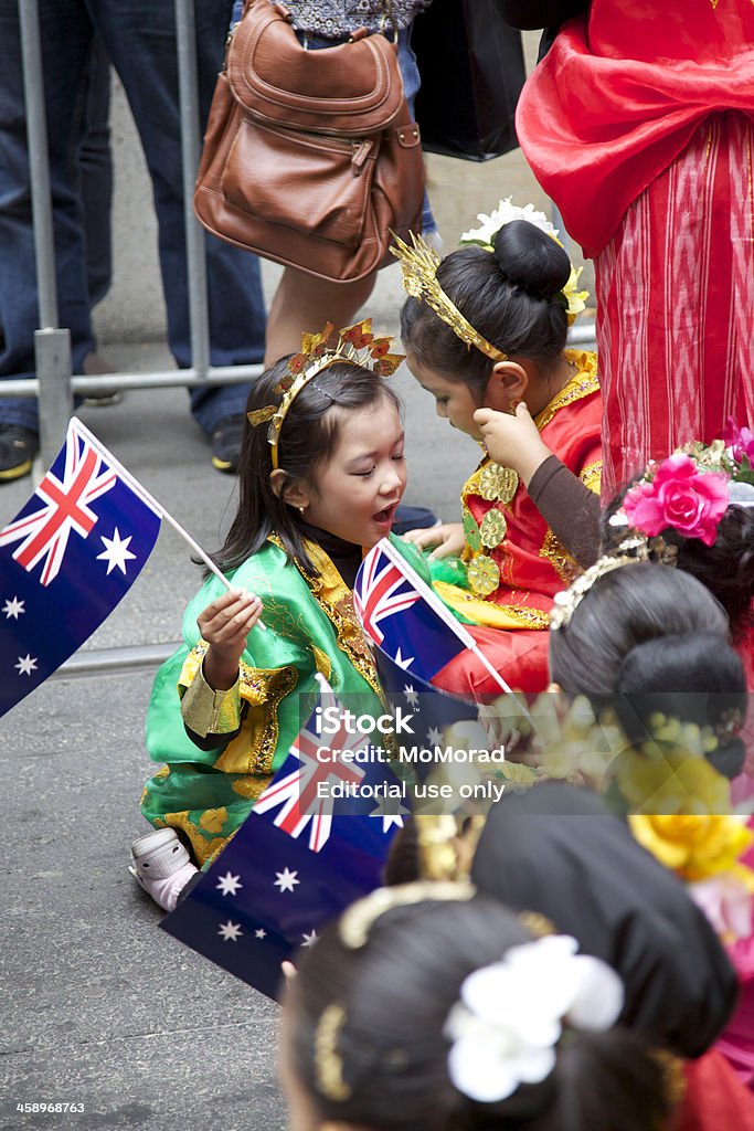 Desfile do Dia da Austrália - Foto de stock de Comemoração - Conceito royalty-free