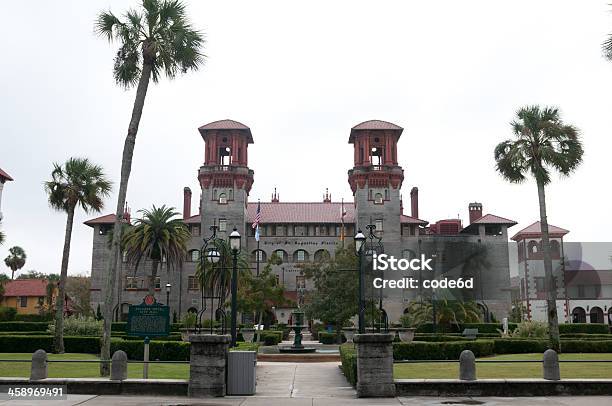 St Augustine City Hall And Museum In Florida Usa Stock Photo - Download Image Now - Architecture, Building Exterior, Built Structure