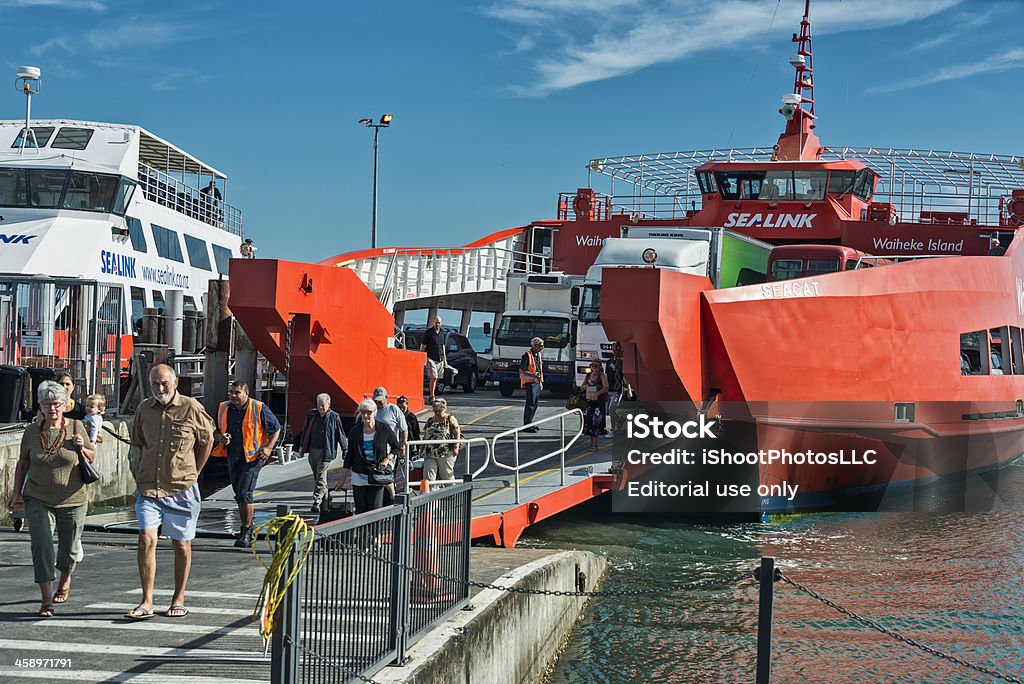 Ferry - Foto de stock de Ilha Waiheke royalty-free