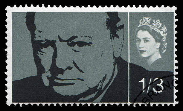 winston churchill (xxl) - reina isabel ii de inglaterra fotografías e imágenes de stock