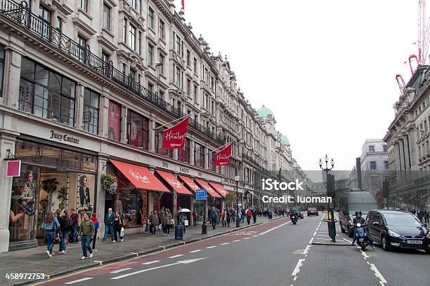 Regent Street In London Stockfoto und mehr Bilder von Geschäft - Geschäft, Markise, Alt