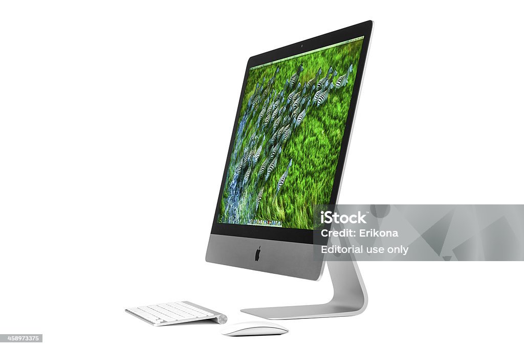 新しいアップル iMac - カットアウトのロイヤリティフリーストックフォト